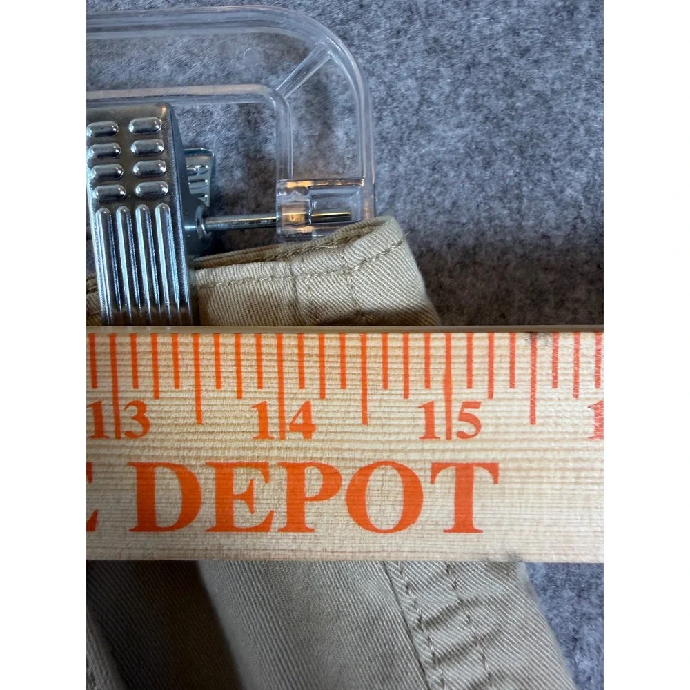 Levis Loose Cargo Pants Mens W28 L30 Tan Khaki Good Drawstring Hem A4707-0016